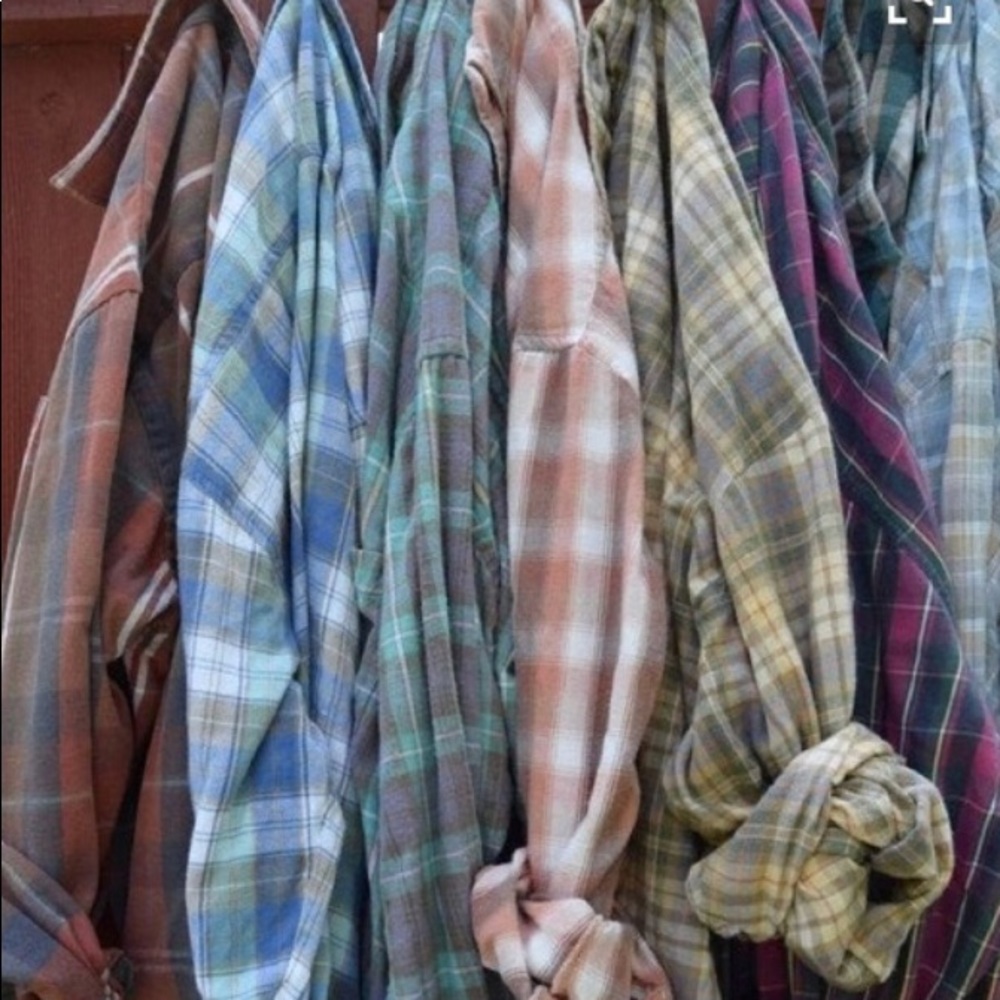 Vintage flannels